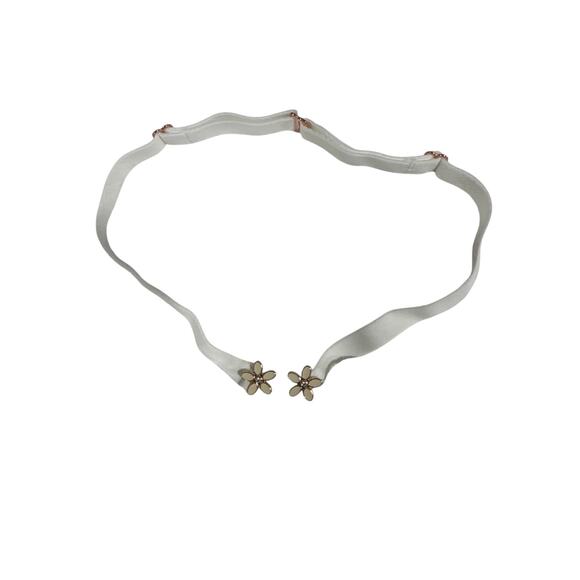 Savage X Fenty Curvy Broderie Lace Halter Bralette - Angel White - Size:  3X - Picture 4 of 8